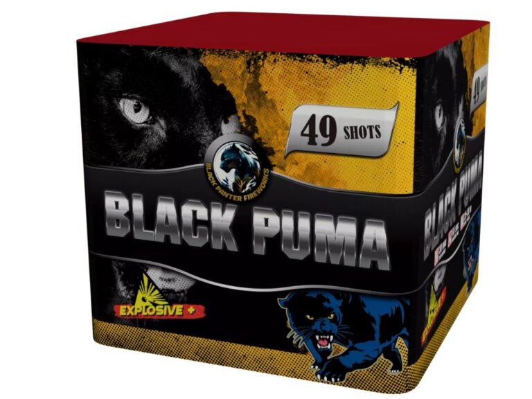 Ohňostroj Black Puma 49 rán 30 mm