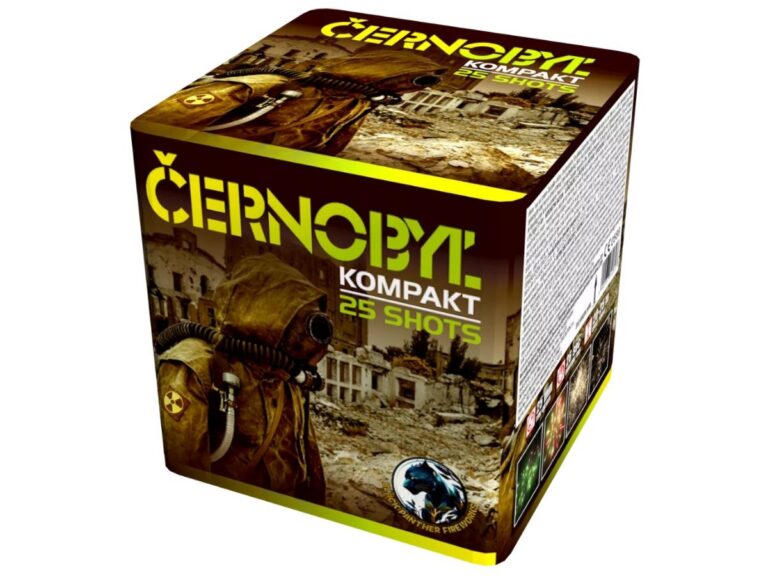 Ohňostroj Černobyľ 25 rán 25 mm
