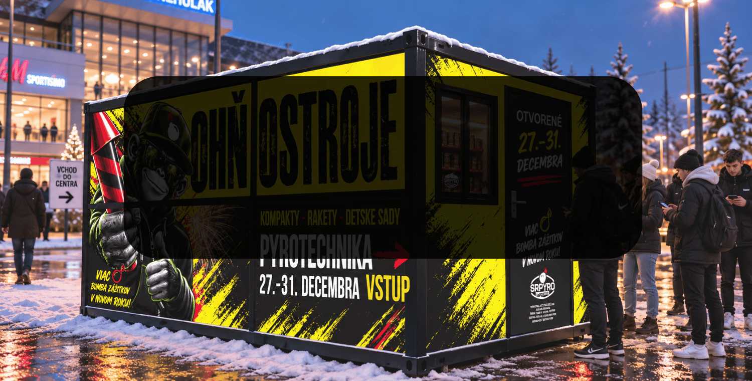 Ohňostroje a pyrotechnika Šamorín